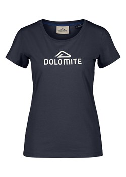 DOLOMITE Koszulka "Strenta" w kolorze granatowym ze sklepu Limango Polska w kategorii Bluzki damskie - zdjęcie 188269287