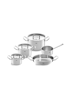 Fissler 8-częściowy zestaw "Profi Collection®" w kolorze srebrnym ze sklepu Limango Polska w kategorii Garnki - zdjęcie 188269345
