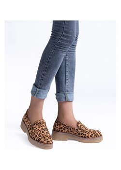 C'M Mokasyny w kolorze jasnobrązowym ze sklepu Limango Polska w kategorii Mokasyny damskie - zdjęcie 188270517