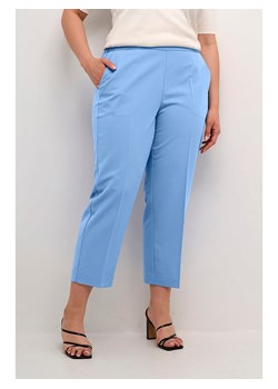KAFFE curve Spodnie chino w kolorze błękitnym ze sklepu Limango Polska w kategorii Spodnie damskie - zdjęcie 188271499