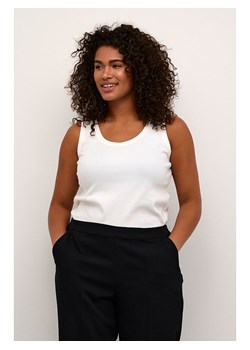 Kaffe Top "Carina" w kolorze białym ze sklepu Limango Polska w kategorii Bluzki damskie - zdjęcie 188271577
