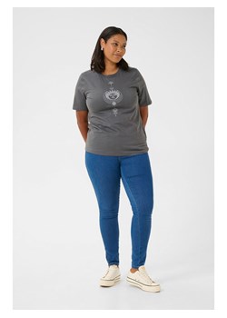 KAFFE curve Koszulka "Moona" w kolorze szarym ze sklepu Limango Polska w kategorii Bluzki damskie - zdjęcie 188271807