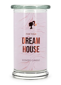 Barbie Świeca zapachowa "Dreamhouse" - 400 g ze sklepu Limango Polska w kategorii Świece i dyfuzory - zdjęcie 188274848