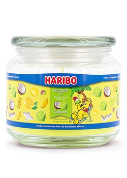 Haribo Świeca zapachowa "Haribo Coconut Lime" - 300 g ze sklepu Limango Polska w kategorii Świece i dyfuzory - zdjęcie 188274956
