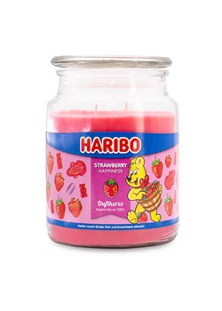 Haribo Świeca zapachowa "Haribo - Strawberry Happiness" - 510 g ze sklepu Limango Polska w kategorii Świece i dyfuzory - zdjęcie 188275007