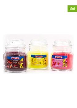 Haribo Świece zapachowe (3 szt.) "Haribo" - 3 x 85 g ze sklepu Limango Polska w kategorii Świece i dyfuzory - zdjęcie 188275035