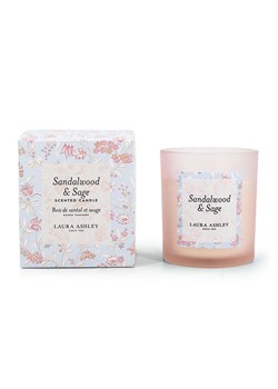 Laura Ashley Świeca zapachowa "Laura Ashley - Sandalwood &amp; Sage" - 200 g ze sklepu Limango Polska w kategorii Świece i dyfuzory - zdjęcie 188275165