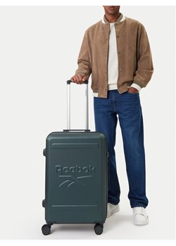 Walizka średnia Reebok CEO-RBK-WAL-024-CCC-M Zielony ze sklepu eobuwie.pl w kategorii Walizki - zdjęcie 188275628
