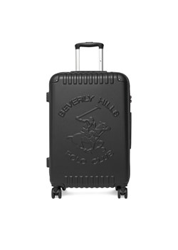 Walizka średnia Beverly Hills Polo Club CEO-BHPC-M-001-08-BLACK Czarny ze sklepu eobuwie.pl w kategorii Walizki - zdjęcie 188275715