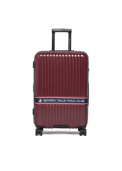 Beverly Hills Polo Club Walizka średnia CEO-BHPC-M-007-08-BURGUNDY Bordowy ze sklepu MODIVO w kategorii Walizki - zdjęcie 188277557
