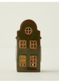 BELLA MAISON Dekoracja LED w kolorze beżowo-zielonym - 8 x 16 x 6 cm ze sklepu Limango Polska w kategorii Oświetlenie - zdjęcie 188280695