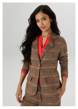 Aniston Blezer w kolorze karmelowo-czarnym ze sklepu Limango Polska w kategorii Marynarki damskie - zdjęcie 188280737