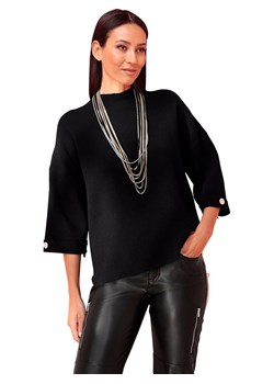 Heine Sweter w kolorze czarnym ze sklepu Limango Polska w kategorii Swetry damskie - zdjęcie 188280875