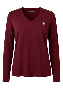 U.S. Polo Assn. Koszulka w kolorze bordowym ze sklepu Limango Polska w kategorii Bluzki damskie - zdjęcie 188280939