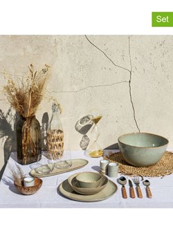 Ard'time 32-częściowy zestaw "Dune" w kolorze zielonym ze sklepu Limango Polska w kategorii Naczynia - zdjęcie 188281009