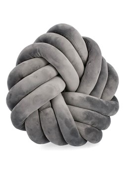 Bizzotto Poduszka "Entwine" w kolorze szarym - Ø 38 cm ze sklepu Limango Polska w kategorii Poduszki dekoracyjne - zdjęcie 188281149