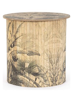 Bizzotto Stolik "Nariko" w kolorze kremowo-czarnym - wys. 40 x Ø 40 cm ze sklepu Limango Polska w kategorii Stoliki kawowe - zdjęcie 188281186