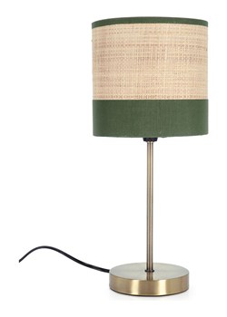 Bizzotto Lampa stołowa "Aylen" w kolorze beżowo-zielonym - wys. 39 x Ø 16,5 cm ze sklepu Limango Polska w kategorii Oświetlenie - zdjęcie 188281205