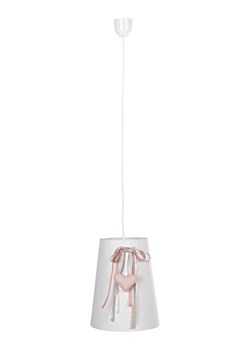 Bizzotto Lampa wisząca w kolorze biało-jasnoróżowym - wys. 31,5 x Ø 26 cm ze sklepu Limango Polska w kategorii Oświetlenie - zdjęcie 188281209