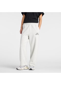 Spodnie damskie New Balance WB61W1DZAHH – szare ze sklepu New Balance Poland w kategorii Spodnie damskie - zdjęcie 188281595