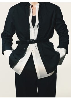 Reserved - Pasek z łączonych materiałów - czarny ze sklepu Reserved w kategorii Paski damskie - zdjęcie 188281755