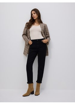 Reserved - Jeansy boyfriend slim - czarny ze sklepu Reserved w kategorii Jeansy damskie - zdjęcie 188281948