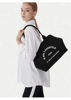 Torebka KARL LAGERFELD B1W50010 Czarny ze sklepu eobuwie.pl w kategorii Torby Shopper bag - zdjęcie 188282099