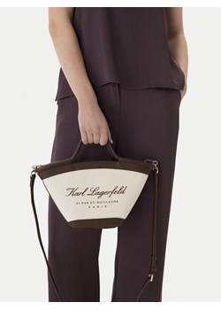 Torebka KARL LAGERFELD B1W46067 Beżowy ze sklepu eobuwie.pl w kategorii Torby letnie - zdjęcie 188282109