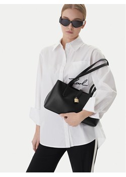 Torebka KARL LAGERFELD B1W30095 Czarny ze sklepu eobuwie.pl w kategorii Listonoszki - zdjęcie 188282126