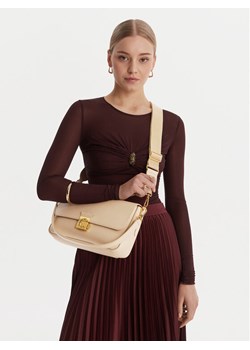 Torebka Coccinelle U4K Coccinelle C-Me Lock E1 U4K 12 01 01 Beżowy ze sklepu eobuwie.pl w kategorii Listonoszki - zdjęcie 188282129