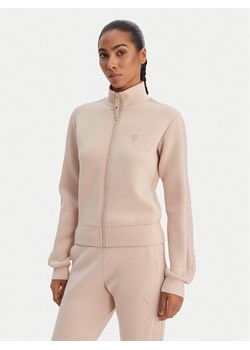Guess Bluza V2YQ17 K7UW2 Beżowy Regular Fit ze sklepu MODIVO w kategorii Bluzy damskie - zdjęcie 188282295