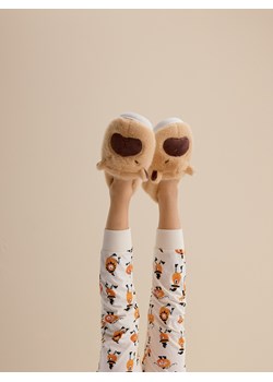 Reserved - Kapcie kapibara - brązowy ze sklepu Reserved w kategorii Kapcie dziecięce - zdjęcie 188282997