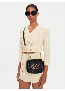 Torebka LOVE MOSCHINO JC4188PP0NLC0000 Czarny ze sklepu eobuwie.pl w kategorii Listonoszki - zdjęcie 188283238