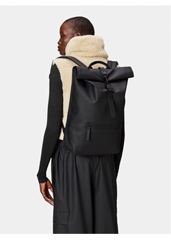 Plecak Rains Rolltop Rucksack W3 13320 Czarny ze sklepu eobuwie.pl w kategorii Plecaki - zdjęcie 188283258
