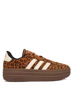 Sneakersy adidas Vl Court Bold KK4671 Brązowy ze sklepu eobuwie.pl w kategorii Buty sportowe damskie - zdjęcie 188283269