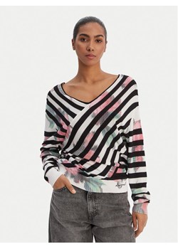 Desigual Sweter 26SWJF01 Kolorowy Regular Fit ze sklepu MODIVO w kategorii Swetry damskie - zdjęcie 188283507