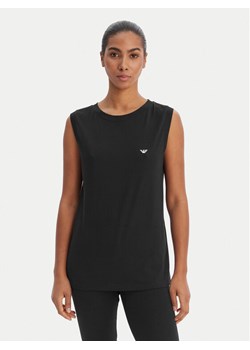 Emporio Armani Underwear Top EW000410 AF19023 UC001 Czarny Regular Fit ze sklepu MODIVO w kategorii Bluzki damskie - zdjęcie 188283515