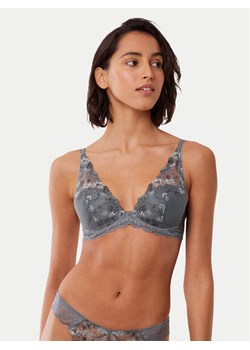Triumph Biustonosz z fiszbiną Sensual Spotlight 10219831 Szary ze sklepu MODIVO w kategorii Biustonosze - zdjęcie 188283526