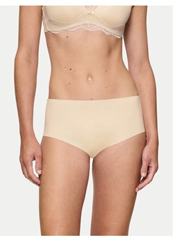 Triumph Figi klasyczne z wysokim stanem Pretty 10222227 Beżowy ze sklepu MODIVO w kategorii Majtki damskie - zdjęcie 188283527