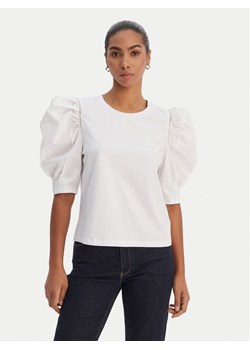 Fracomina Bluzka FR26ST3035J40101 Biały Regular Fit ze sklepu MODIVO w kategorii Bluzki damskie - zdjęcie 188283569