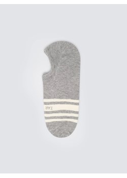 Stopki męskie z ozdobnymi paskami szare Marios 902 ze sklepu Big Star w kategorii Skarpetki męskie - zdjęcie 188284109