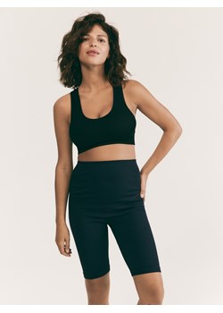 Reserved - Prążkowane kolarki - granatowy ze sklepu Reserved w kategorii Szorty - zdjęcie 188284267