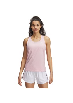Damski top treningowy Under Armour Tech Knockout Tank - różowy ze sklepu Sportstylestory.com w kategorii Bluzki damskie - zdjęcie 188284349
