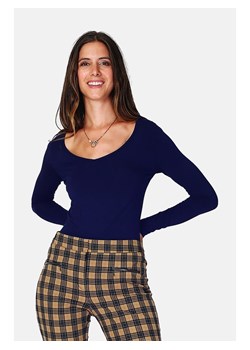 ASSUILI Koszulka w kolorze granatowym ze sklepu Limango Polska w kategorii Bluzki damskie - zdjęcie 188285069