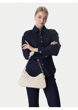 Torebka Guess Serenova HWKG80 91180 Beżowy ze sklepu eobuwie.pl w kategorii Listonoszki - zdjęcie 188285197