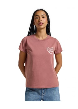 DAMSKA KOSZULKA LEE SMALL LOGO TEE HENNA 112363636 ze sklepu YouNeedit.pl w kategorii Bluzki damskie - zdjęcie 188286118