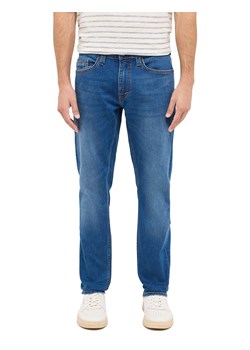 Męskie Spodnie Jeansowe Mustang Style Oregon Slim Denim Blue 1016316 5000 503 ze sklepu YouNeedit.pl w kategorii Jeansy męskie - zdjęcie 188286326