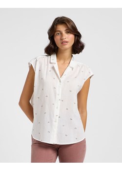 DAMSKA KOSZULA LEE CAP SLEEVE SHIRT GROVE FLORAL 112363630 ze sklepu YouNeedit.pl w kategorii Bluzki damskie - zdjęcie 188286345