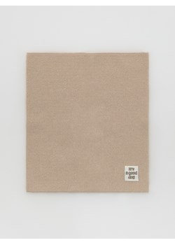 Reserved - Komin z naszywką - beżowy ze sklepu Reserved w kategorii Szaliki dziecięce - zdjęcie 188286495