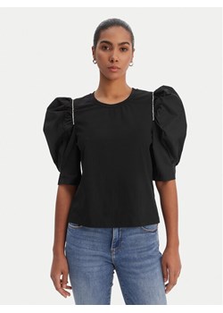 Fracomina Bluzka FR26ST3035J40101 Czarny Regular Fit ze sklepu MODIVO w kategorii Bluzki damskie - zdjęcie 188287158